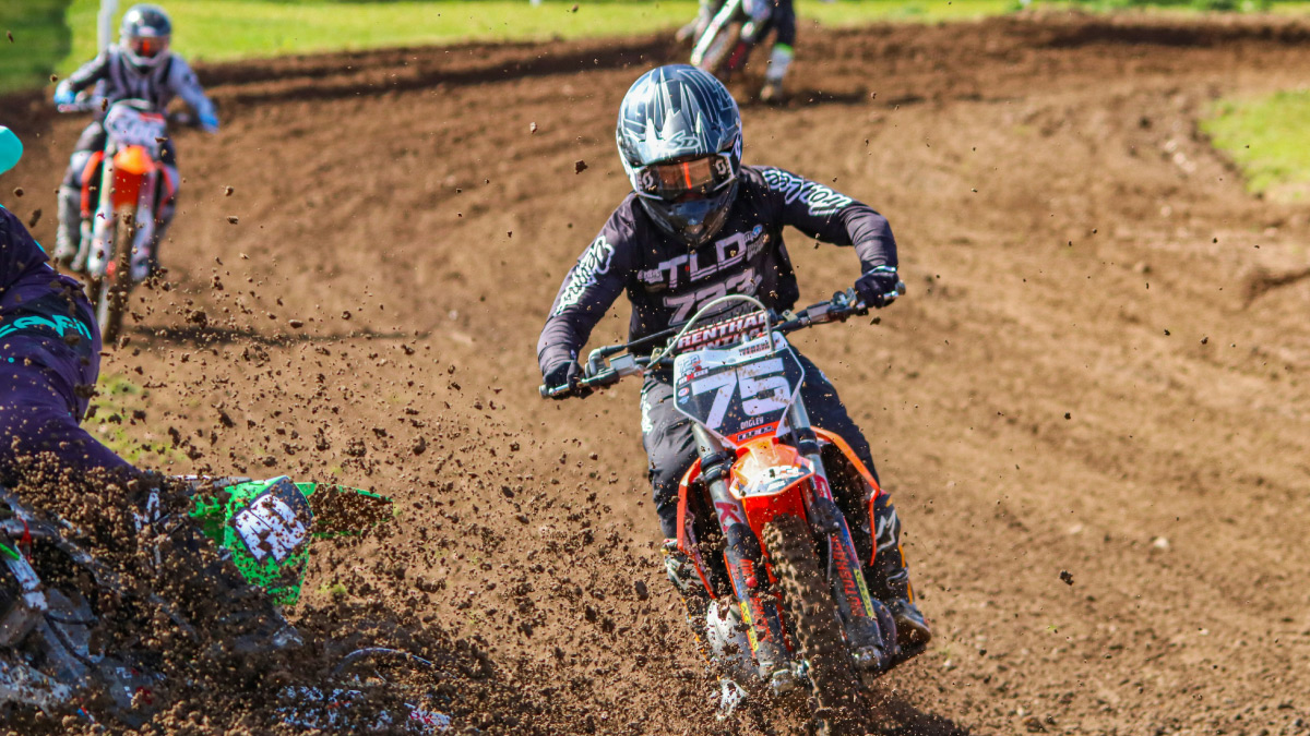 beginnende motorcrossers