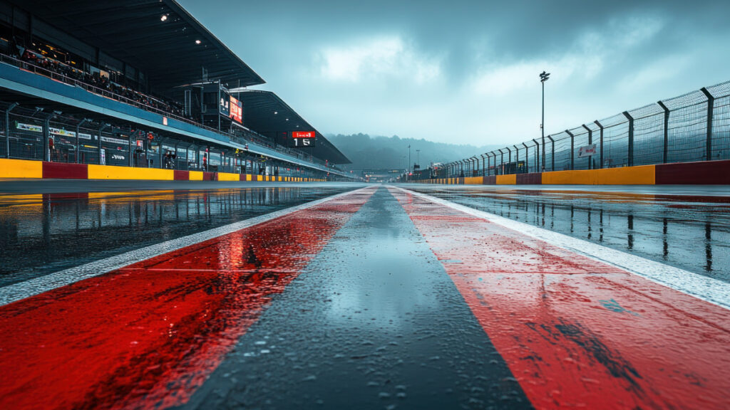 regen tijdens je circuitdag