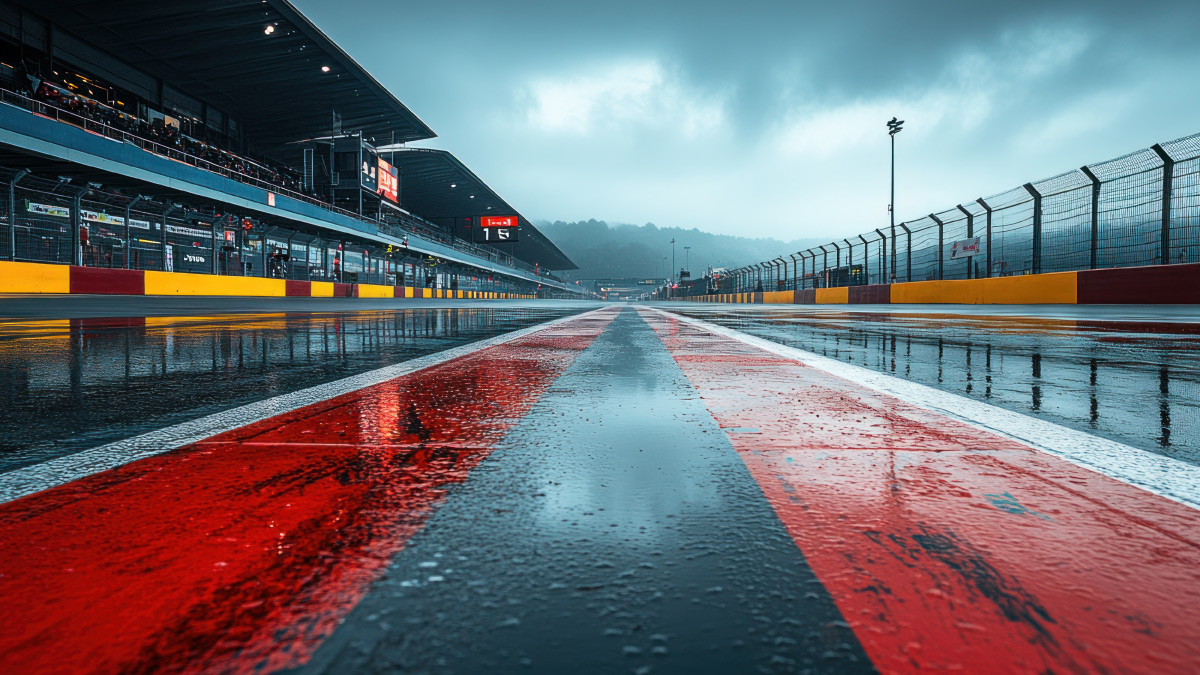 regen tijdens je circuitdag