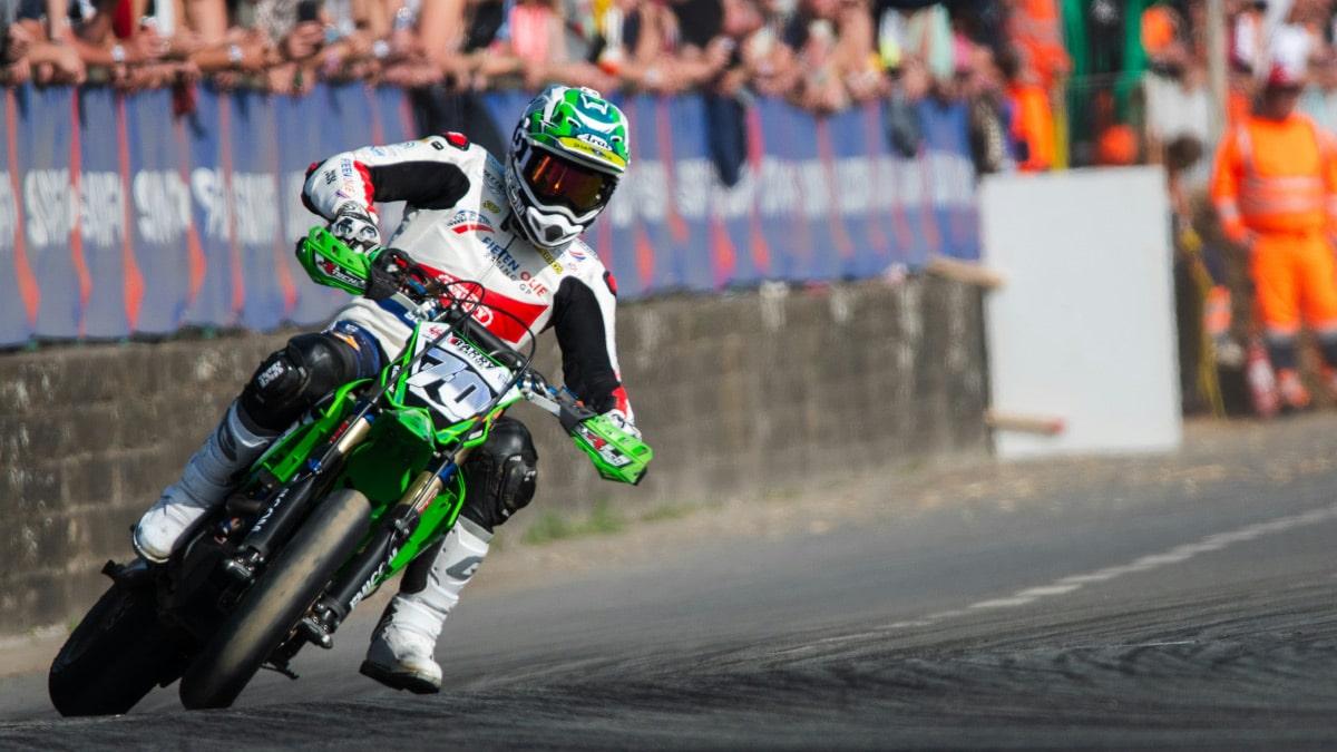 crossmotor ombouwen tot supermotard